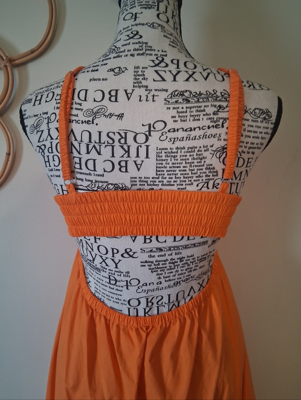 ALC Women's Rhodes Orange Dress Size 4 - Picture 8 of 13